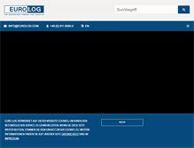 Tablet Screenshot of eurolog.com